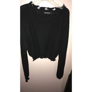 Cropped sweater